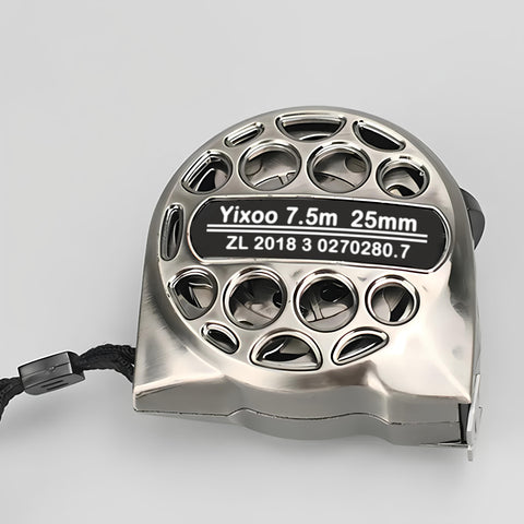 Yixoo 7.5-meter retractable professional metric stainless steel corrosion-resistant cable - metric precision for construction, DIY, engineering and high-strength measurement