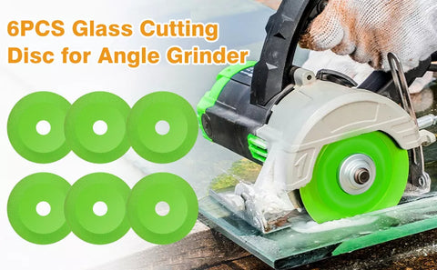 Yixoo 6-Piece Superfine Diamond Blade Glass Cutting Disc