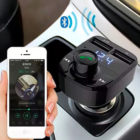 Fm Bluetooth Mp3 Usb Tf Wam Auto Charger Radio Transmitter