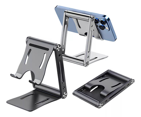 Yixoo Soporte Para Teléfono Celular De Metal Plegable Y Portátil