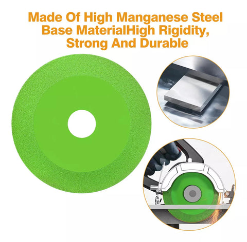 Yixoo 6-Piece Superfine Diamond Blade Glass Cutting Disc