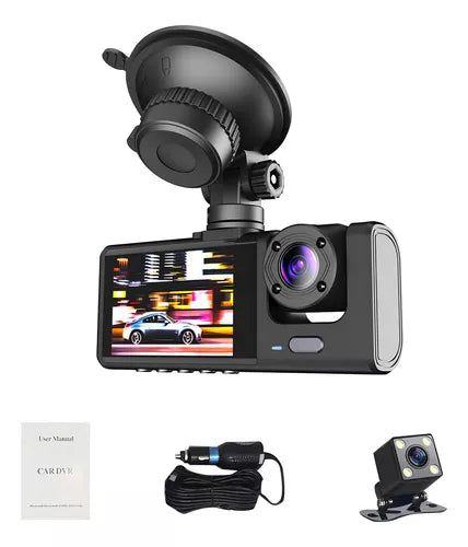Yixoo 2-channel front and rear panel camera with bracket