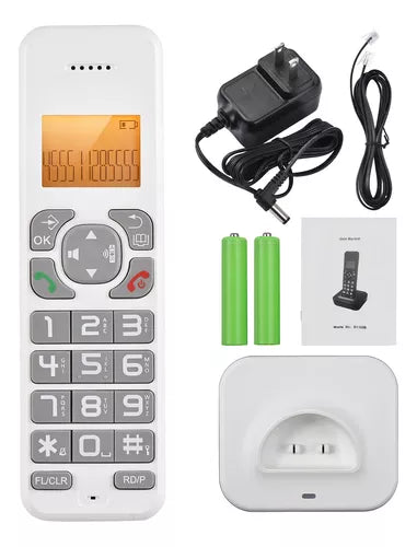 Yixoo D1102b Cordless Phone 127V - White