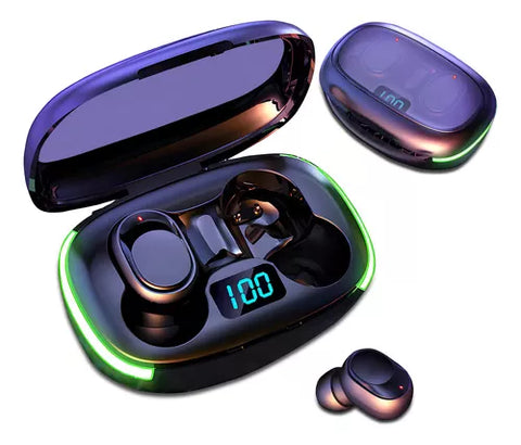 Yixoo Wireless Bluetooth Headphones with Wireless Charging Function BT3-0066 Black Avedistante