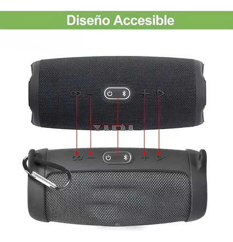 Yixoo Silicone Protective Case for JBL Charge 5 Speaker