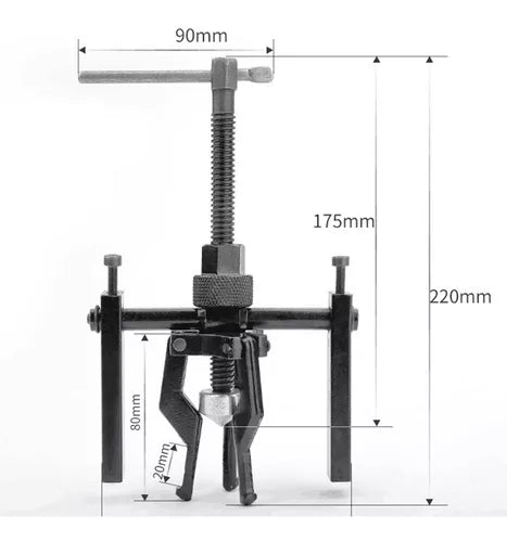 Yixoo Gear Internal Bearing Puller