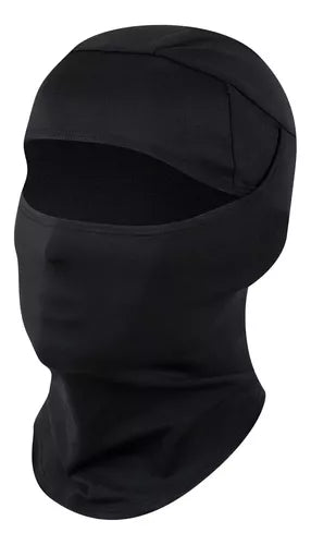 Yixoo Moto Balaclava Cooling Mask Set of 6 for Cycling (Unisex) - Black, One Size with Sun Protection