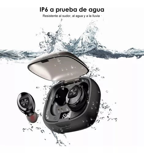 Yixoo XG-8 Black Wireless In-Ear Gaming Headset with LED Light