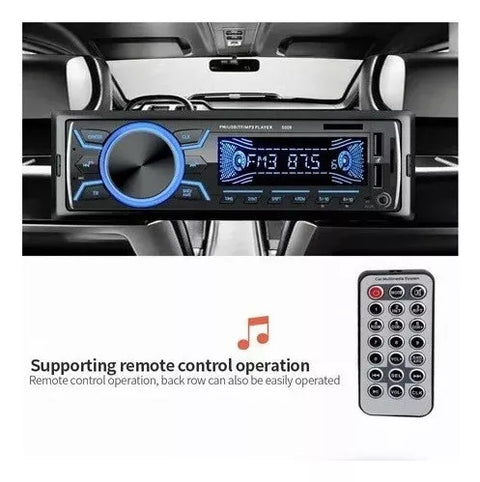Yixoo Car Stereos MP3 Bluetooth Voice Assistant Fast Charging Screen