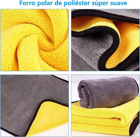 Yixoo 5 magic dry cloth with superfine towel 30x40cm
