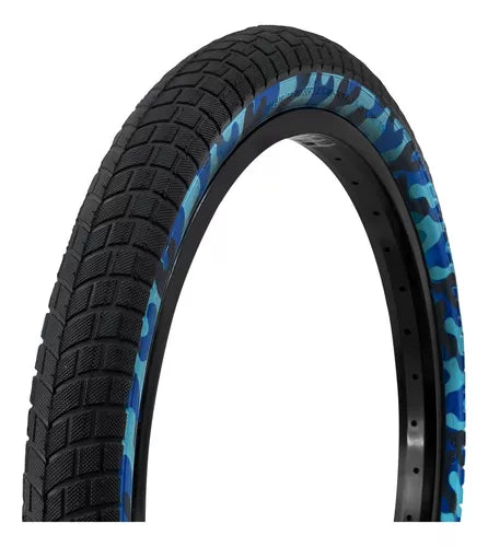 Yixoo Two 20 x 2.125 Camo R-20 BMX Cross Blue Tires