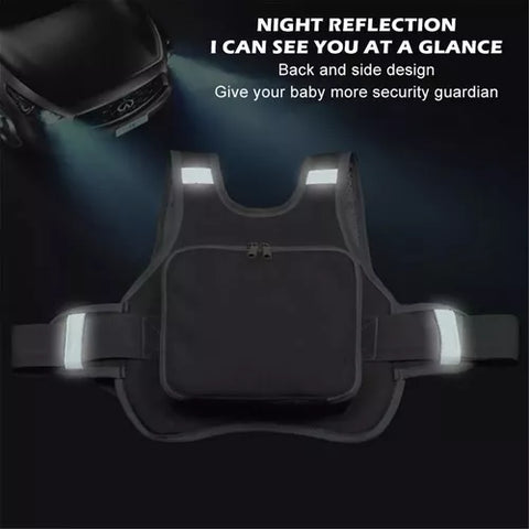 Yixoo Motorcycle Seat Belt for Children. Black