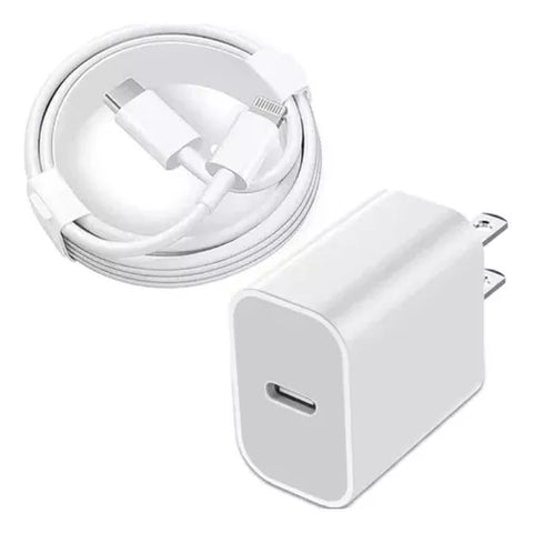 Yixoo Charger Compatible with iPhone 12 13 14 20w Fast Charging White