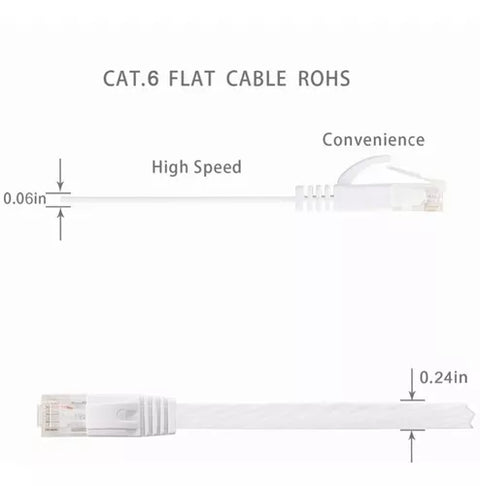 Yixoo 20m Red Category Cat6 UTP RJ45 Ethernet Cable Intern