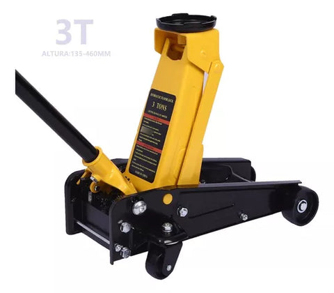 Yixoo hydraulic jack for vehicles 3T floor format hydraulic jack