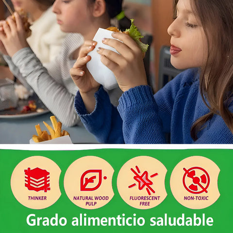 Yixoo Papel Para Hornear Alimentos Encerado 30cm X 20m, 2 Rollos