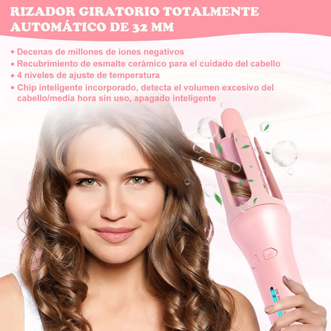 Yixoo Ferros Professional Automatic Hair Curler 32mm Fast Heating Hair Curler
