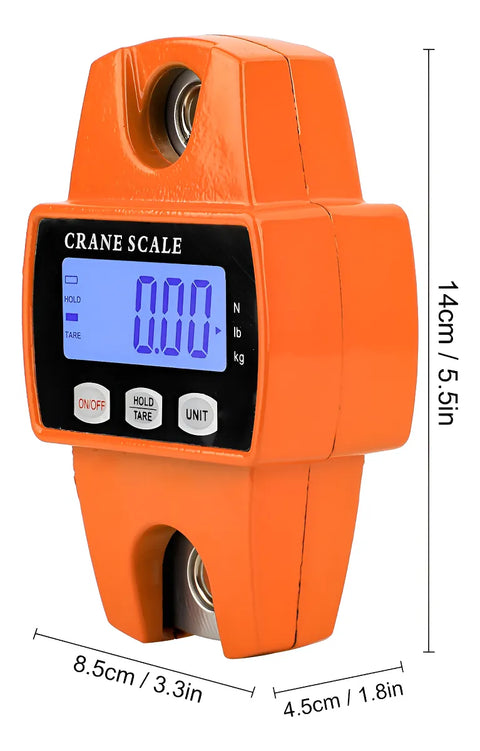 Yixoo Báscula industrial digital colgante Genérica Digital crane scales 300kg naranja x 1 cm
