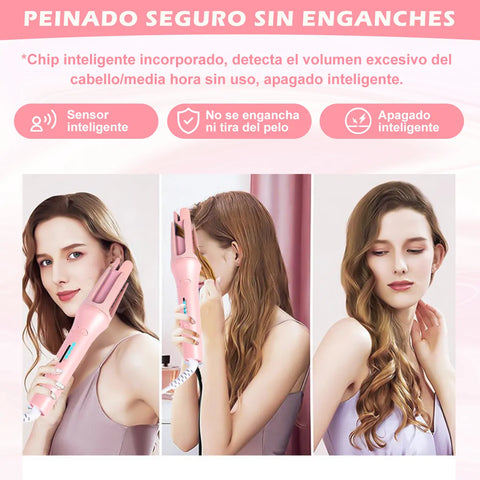 Yixoo Ferros Professional Automatic Hair Curler 32mm Fast Heating Hair Curler