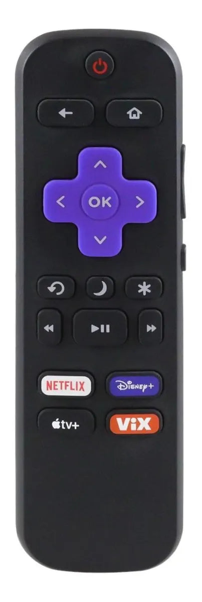 Yixoo Remote Control for Roku, TCL, Hisense, Atvio, Sansui, HKPro, Daewoo, Philips, Polaroid, Onn, Sharp, Element, Westinghouse, Insignia, JVC, RCA, Hitachi, Sanyo Smart TVs + Case