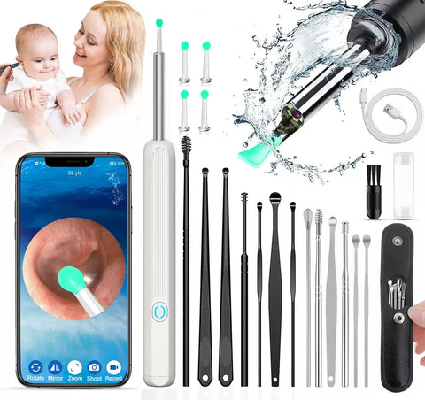 Yixoo Spiral Ear Cleaner with Endoscope Camera