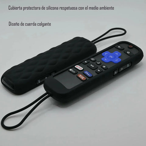 Yixoo Remote Control for Roku, TCL, Hisense, Atvio, Sansui, HKPro, Daewoo, Philips, Polaroid, Onn, Sharp, Element, Westinghouse, Insignia, JVC, RCA, Hitachi, Sanyo Smart TVs + Case