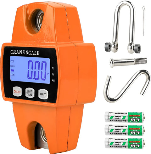 Yixoo Báscula industrial digital colgante Genérica Digital crane scales 300kg naranja x 1 cm