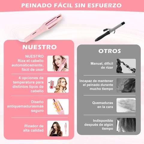 Yixoo Ferros Professional Automatic Hair Curler 32mm Fast Heating Hair Curler