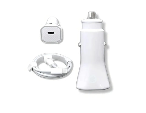 Yixoo Car Charger with Cable for Iphone