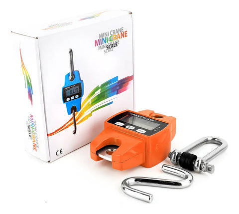 Yixoo Báscula industrial digital colgante Genérica Digital crane scales 300kg naranja x 1 cm