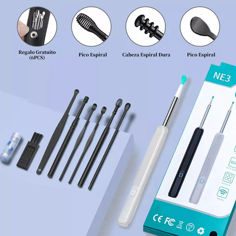 Yixoo Spiral Ear Cleaner with Endoscope Camera