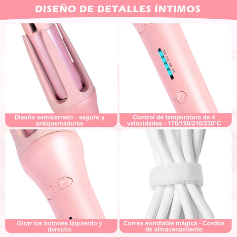 Yixoo Ferros Professional Automatic Hair Curler 32mm Fast Heating Hair Curler