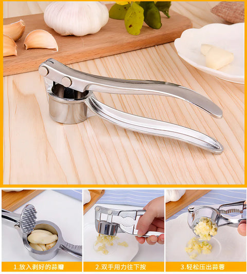Yixoo Manual garlic press and crusher
