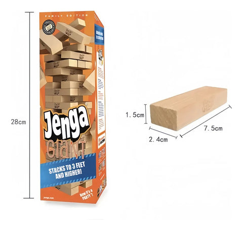 Yixoo Classic Wooden Block Jenga Game
