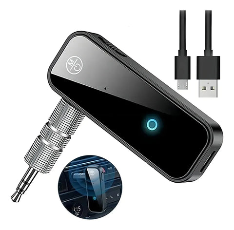 Yixoo Bluetooth 5.0 Hands-Free Car Auxiliary Audio Receiver and Transmitter