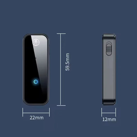 Yixoo Bluetooth 5.0 Hands-Free Car Auxiliary Audio Receiver and Transmitter