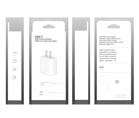 Yixoo Charger Compatible with iPhone 12 13 14 20w Fast Charging White