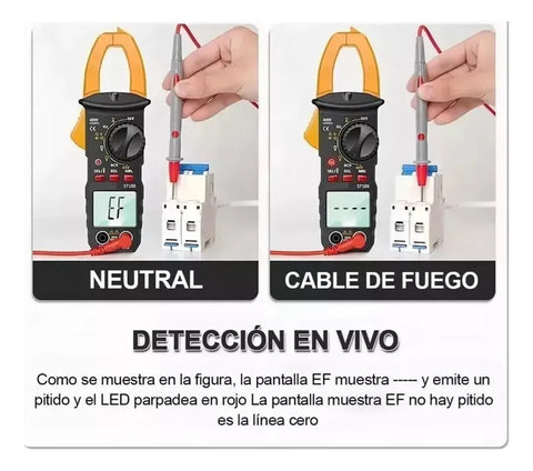 Yixoo Digital Clamp Meter, Aneng Digital Multimeter St180 Yellow Color