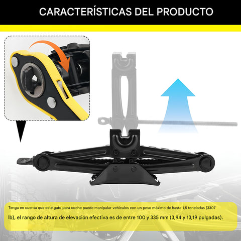 Yixoo MX1-19 scissor-shaped hydraulic vehicle jack