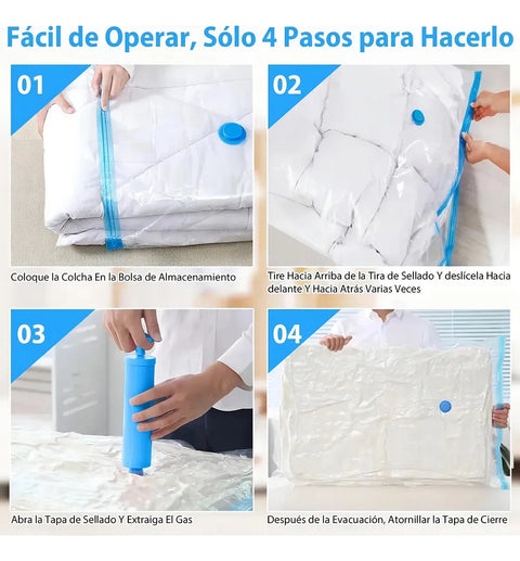 Yixoo Bolsas al Vacío 10 Unidades 100x80cm con Bomba Manual - Almacenamiento para Ropa, Bolsas de Guardado Grande，bolsas de almacenamiento，bolsas vacio，bolsas de vacio