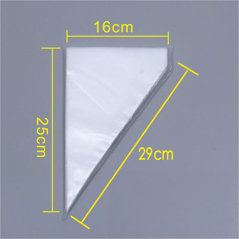 Yixoo 100 Disposable Pastry Bags 29cm X 16cm New