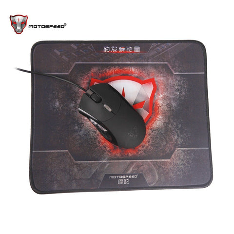 Motospeed V30 Wired Optical USB Gaming Mouse + CK108 Mechanical Gaming Wired Keyboard + P70 Gaming Mouse Pad