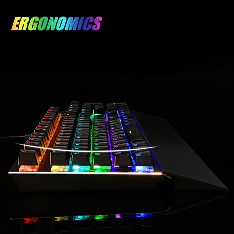 Motospeed V30 Wired Optical USB Gaming Mouse + CK108 Mechanical Gaming Wired Keyboard + P70 Gaming Mouse Pad