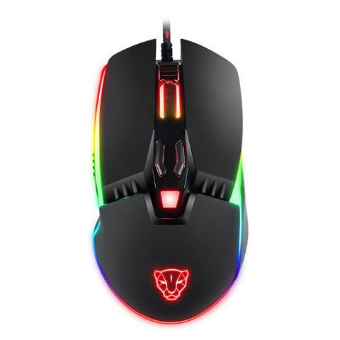 Motospeed V20 Wired Optical USB Gaming Mouse + CK103 104 Key NKRO USB Wired RGB Backlit Mechanical Gaming Keyboard + Non-Slip Rubber Computer Gaming Mouse Pad