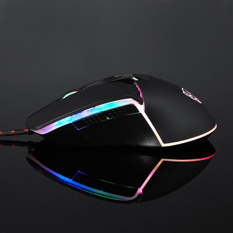 Motospeed V20 Wired Optical USB Gaming Mouse + CK103 104 Key NKRO USB Wired RGB Backlit Mechanical Gaming Keyboard + Non-Slip Rubber Computer Gaming Mouse Pad