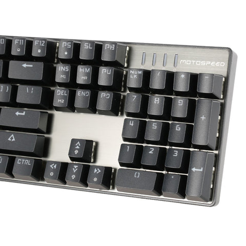 Motospeed V30 Wired Optical USB Gaming Mouse + Inflictor CK104 Blue Switches Tactile Mechanical Esport Gaming Game Keyboard