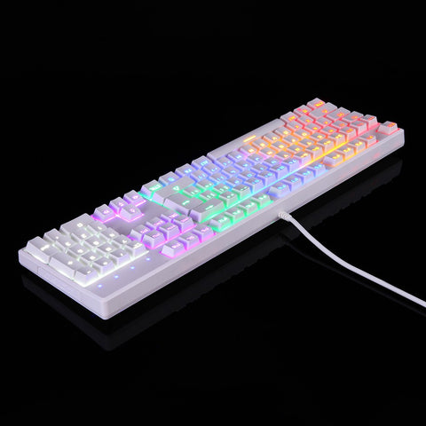 Motospeed CK96 104 Key USB Wired Backlight Mechanical Keyboard +  V30 Wired Optical USB Gaming Mouse