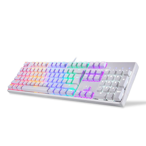 Motospeed CK96 104 Key USB Wired Backlight Mechanical Keyboard +  V30 Wired Optical USB Gaming Mouse