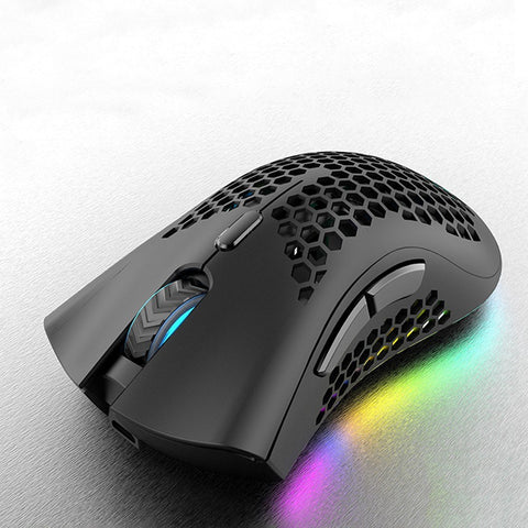 Optical RGB Illuminated Mouse with USB Receiver 3 Levels DPI