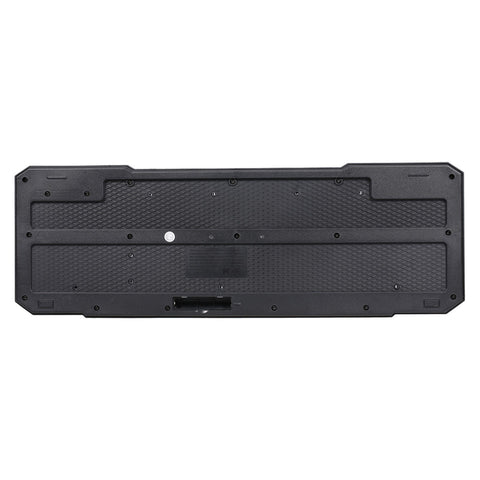 2.4G Wireless Keyboard and Optical Mouse Combo Wireless Silent Keyboard 2.4G Optical Mouse for Home Office Use Black